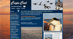 Desktop Screenshot of capecodseaduckhunting.com